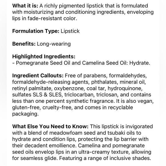 💋 TOM FORD Lip Color Lipstick Travel Size - 80 Impassioned - Picture 8 of 8